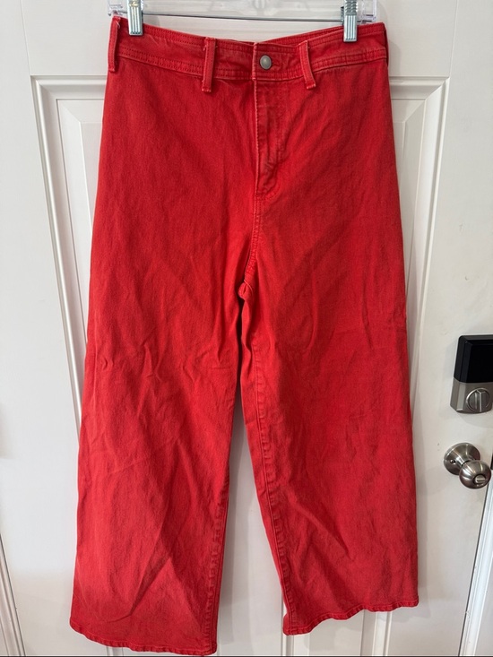 Universal Thread Pants - Universal Thread Red Wide-Leg Sailor Pants